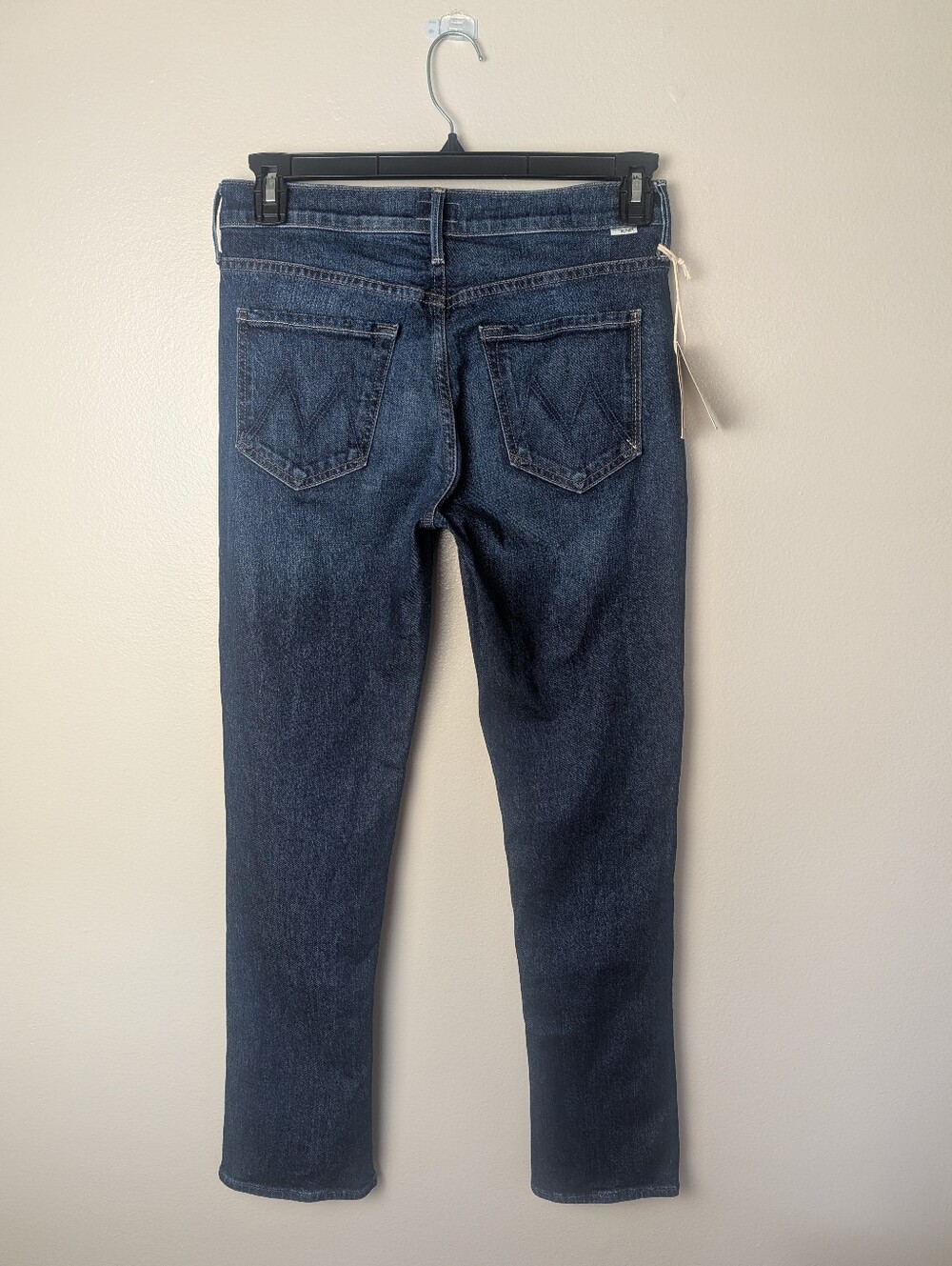 MOTHER The Rascal Skimp In Shine On NWT $248 Mid Rise Straight Leg - Picture 7 of 16
